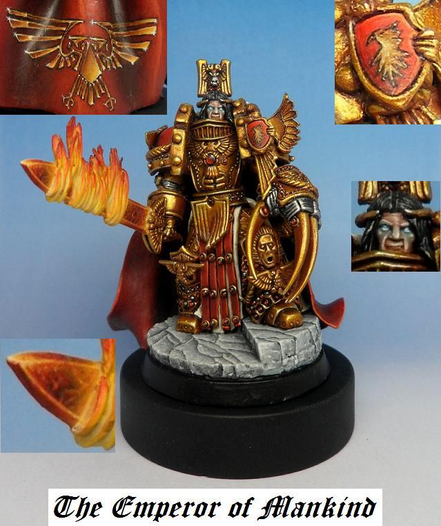 warhammer 40k horus figure